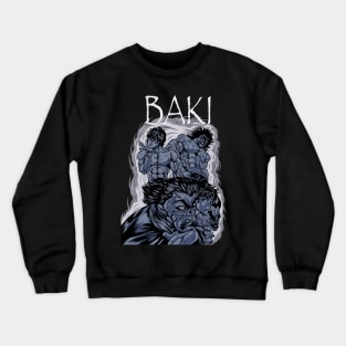 Baki and yujiro hanma Crewneck Sweatshirt